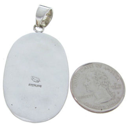 Multicolor Native American Village Design Jewelry Pendant YS69939